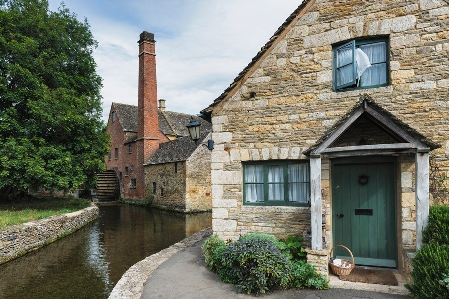 Old Mill in Lower Slaughter, England