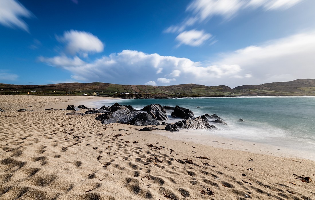 Ballydonegan Beach auf der Beara Halbinsel, Co. Cork, Irland