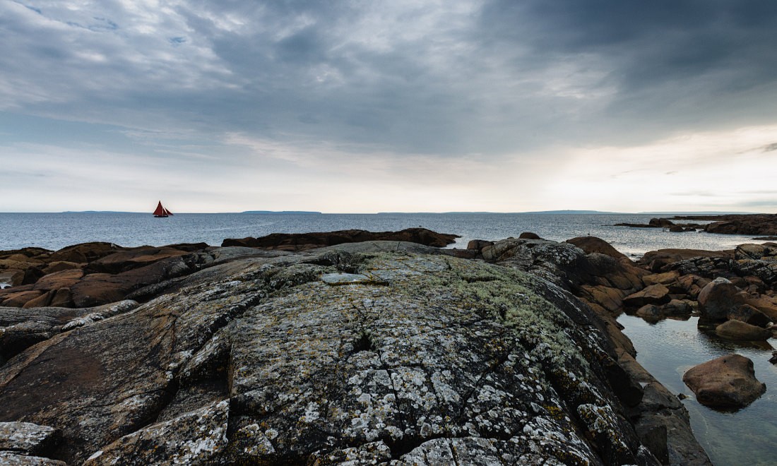 Ballynahown Pier in Connemara, County Galway, Irland