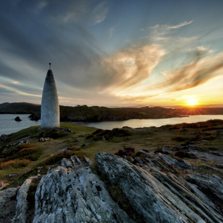 Baltimore Beacon Sunset