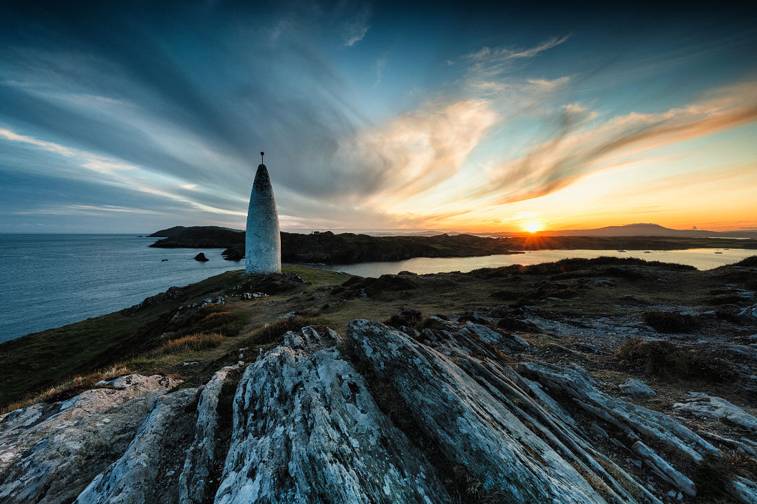 Baltimore Beacon in Co. Cork, Ireland