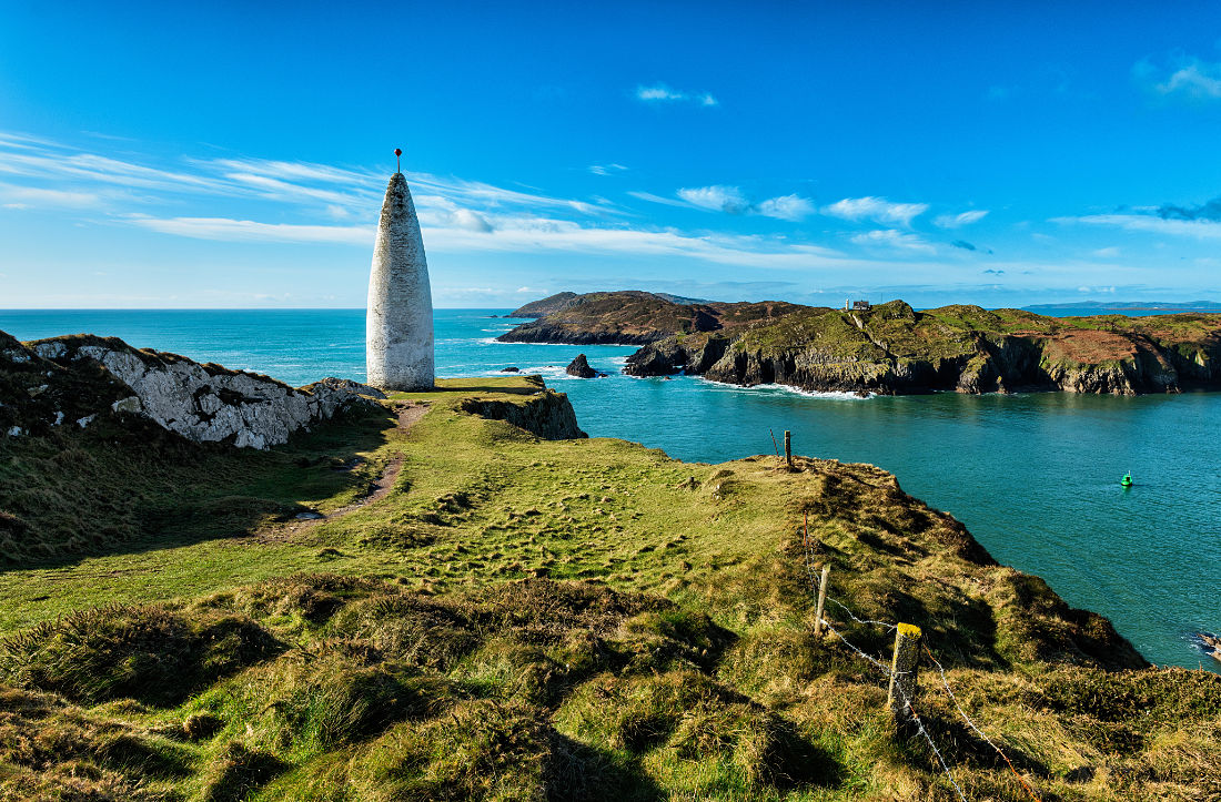 Baltimore Beacon in Co. Cork, Ireland