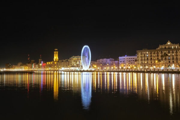 Bari at night