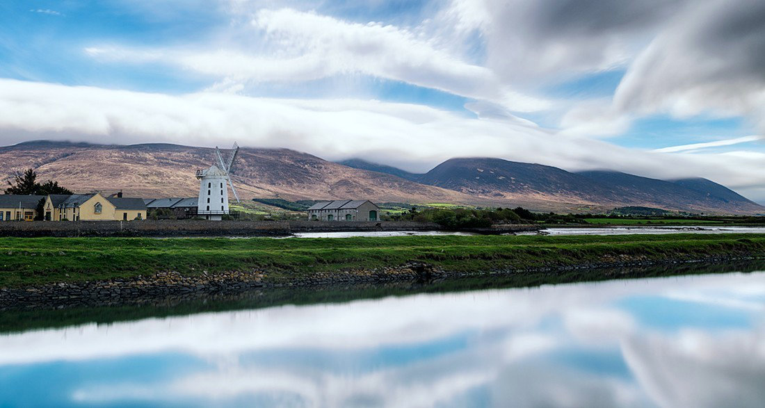 Blennerville Windmill near Tralee, Co. Kerry, Ireland