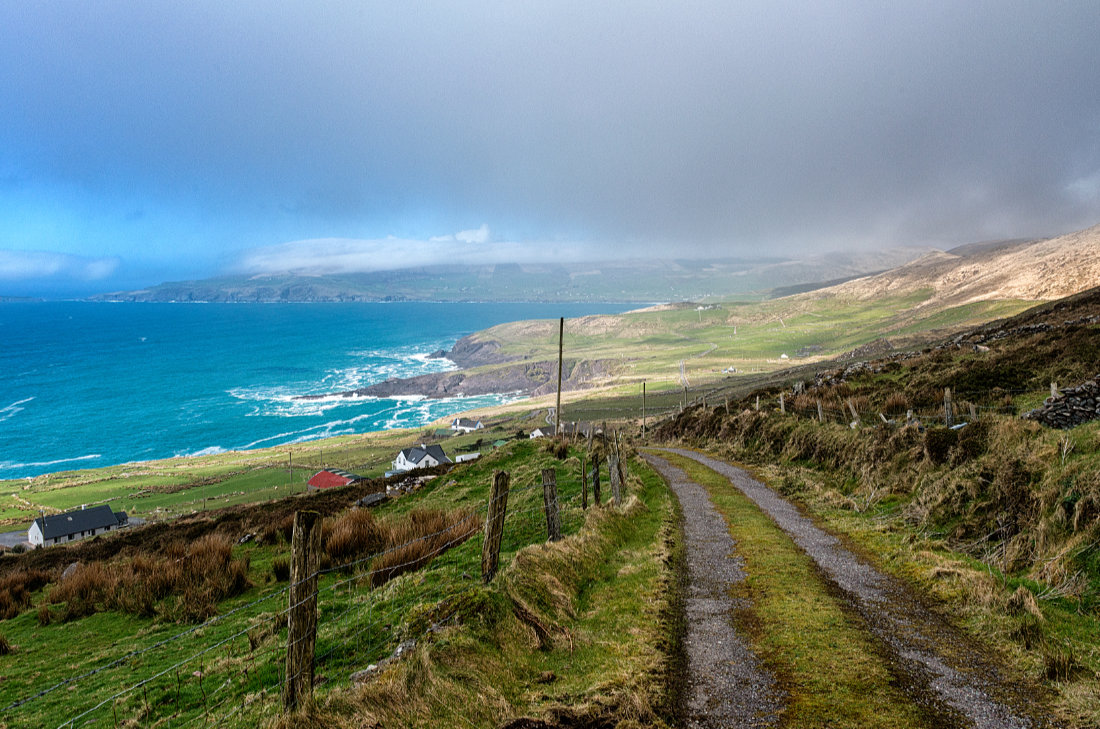 Bolus Head in St. Finian's Bay on the Skellig Ring, Co. Kerry, Ireland