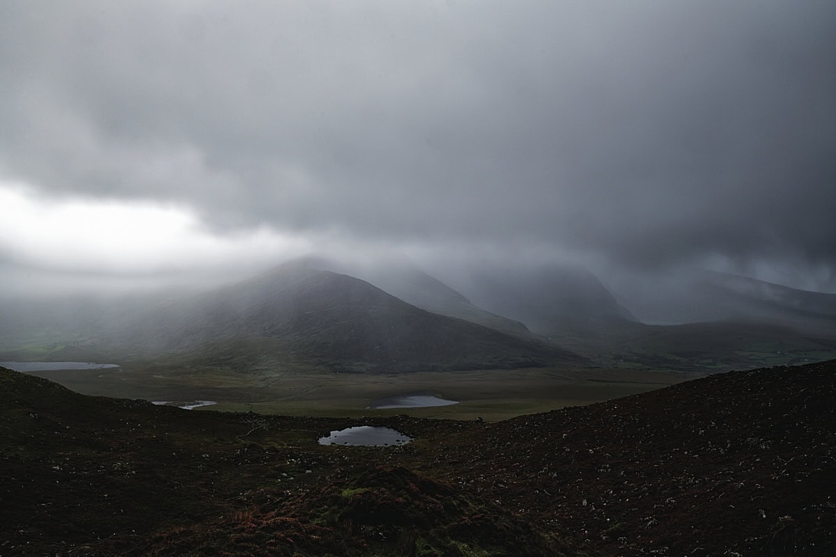 Brandon Range on the Dingle Peninsula, Co. Kerry, Ireland