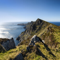 Achill Head on Achill Island in County Mayo, Ireland Achill Head