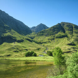 Achnambeithach Cottage in Glen Coe, Inverness-shire, Scotland Achnambeithach Cottage