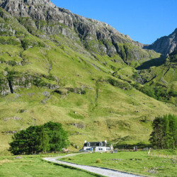 Achnambeithach Cottage in Glen Coe, Inverness-shire, Scotland Achnambeithach Cottage