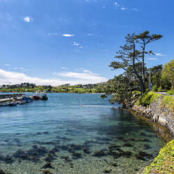 Ahakista Pier on the Sheep's Head Peninsula in County Cork, Ireland Ahakista Pier