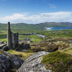 Allihies Copper Mine on the Beara Peninsula, Co. Cork, Ireland Allihies Copper Mine