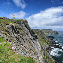 American Monument at the Mull of Oa, Oa Peninsula, Isle of Islay, Inner Hebrides, Argyll, Scotland American Monument