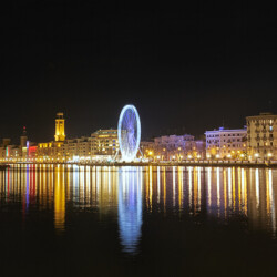 Bari, Puglia, Italy Bari at night