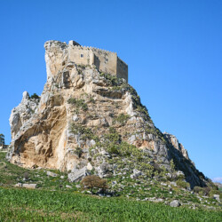 Castello Mussomeli in Sicily, Italy Castello Mussomeli