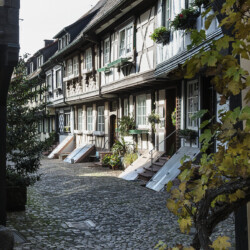 Alley in Gengenbach, Black Forest, Germany Gengenbach