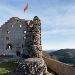 Burgruine Geroldseck in the Black Forest, Germany Burgruine Geroldseck