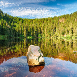Glaswaldsee near Bad Rippoldsau-Schapbach, Black Forest, Germany Glaswaldsee