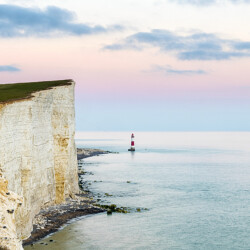 Seven Sisters, Sussex, England Beachy Head Lighthouse