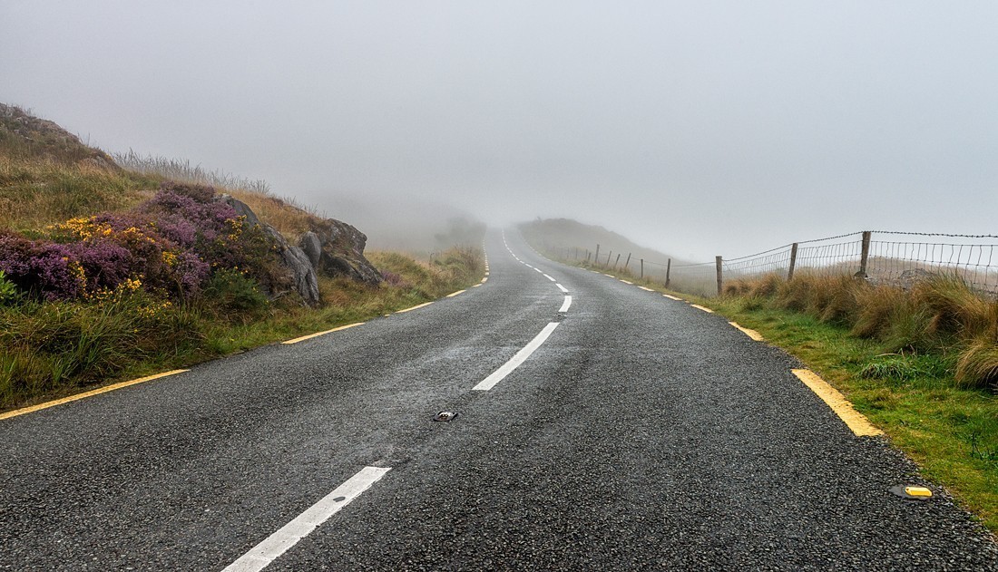 Caha Pass in Co. Cork, Irland