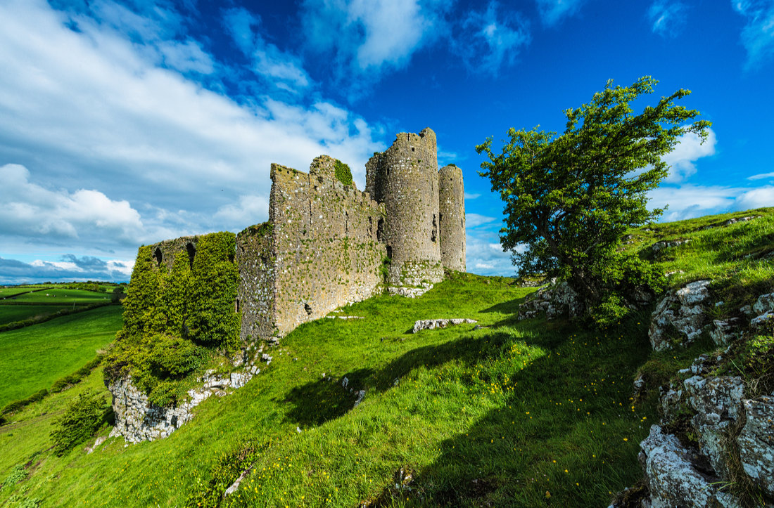 Castle Roche in County Louth, Irland