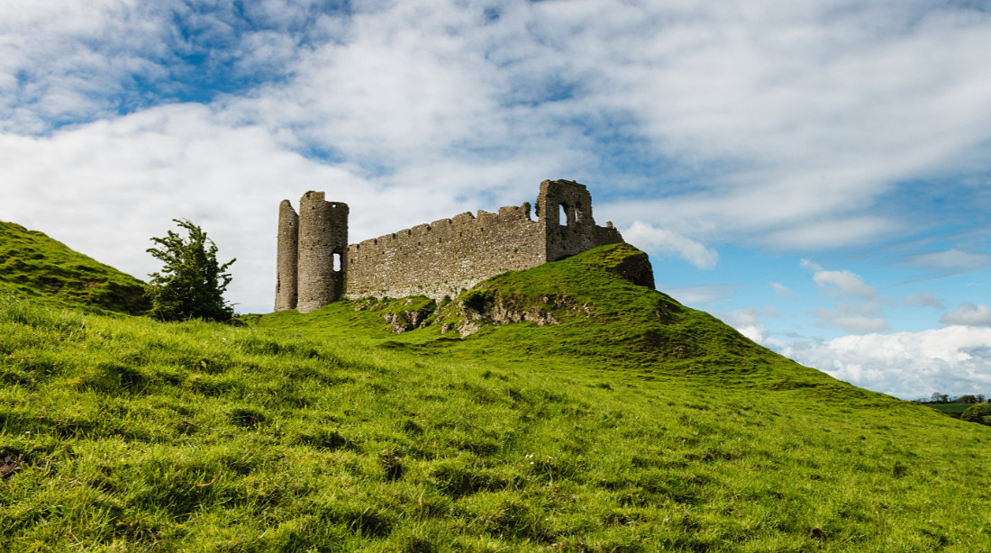 Castle Roche in County Louth, Irland