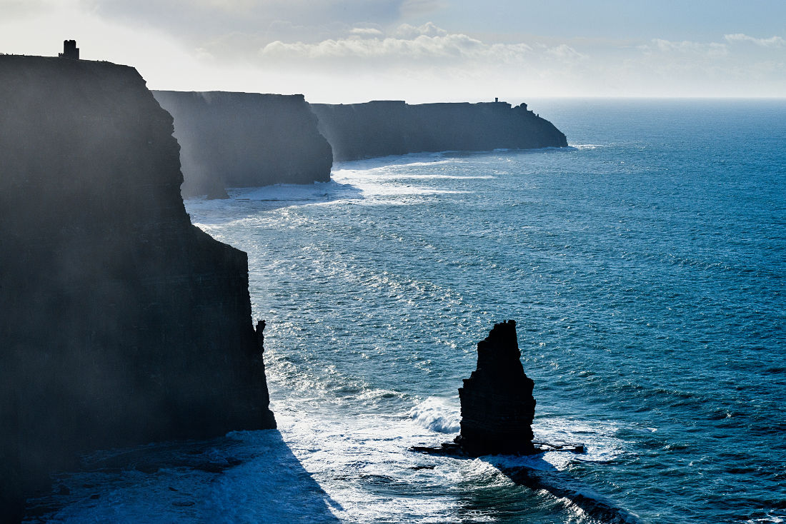 Cliffs of Moher im Winter, Co. Clare, Irland