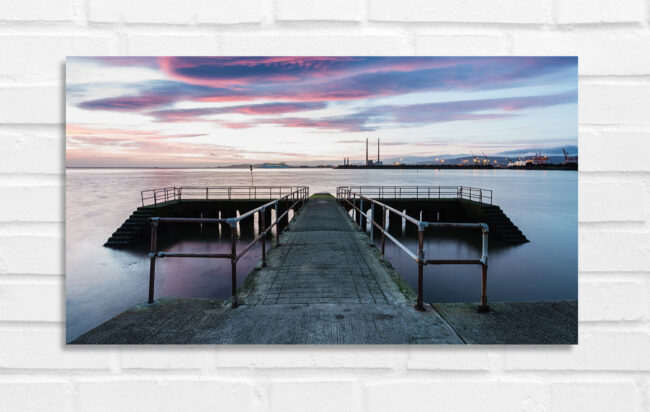 Clontarf Pier - Irland Foto