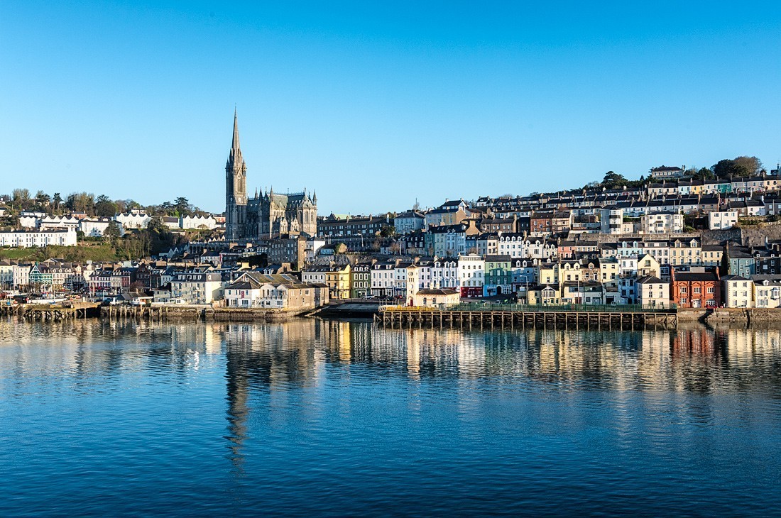 Cobh in County Cork, Ireland