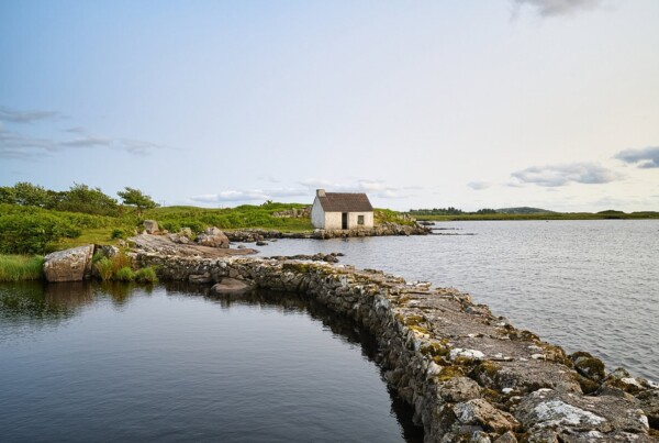 Fisherman's Hut in Connemara, Co. Galway, Ireland