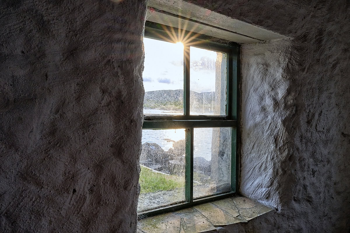 Inside a Fisherman's Hut in Connemara, Co. Galway, Ireland