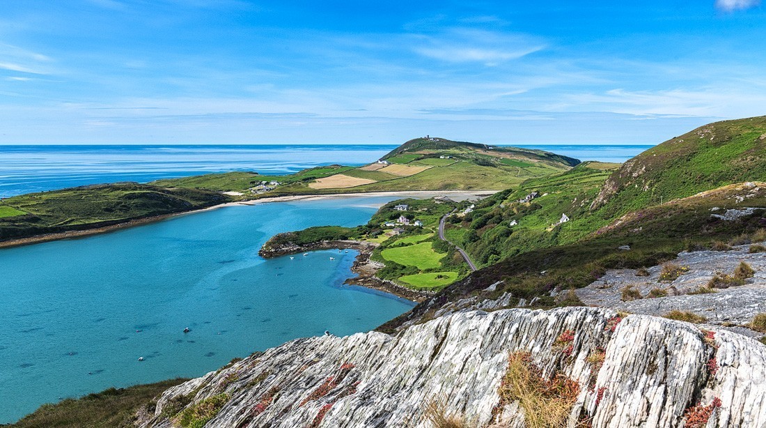 Crookhaven auf der Mizen Halbinsel, Co. Cork, Irland