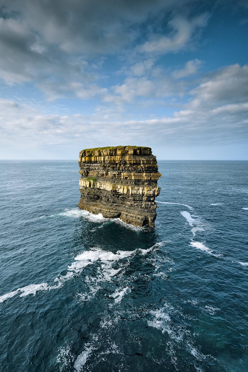 Seastack Dún Briste at Downpatrick Head, Co. Mayo, Ireland
