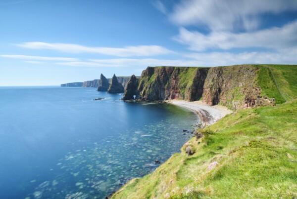 Duncansby Stacks near John O'Groats, Caithness, Scotland