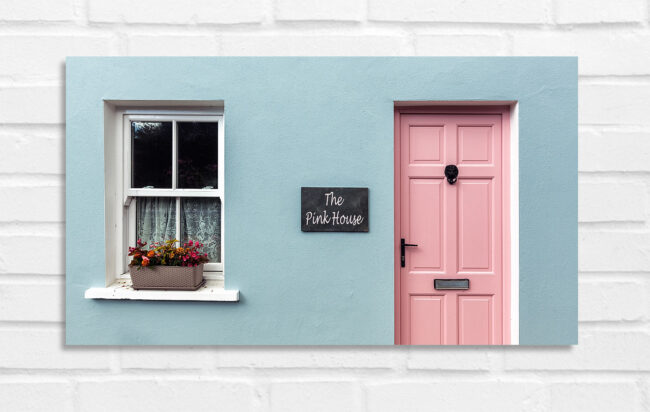 The Pink House - Irland Foto