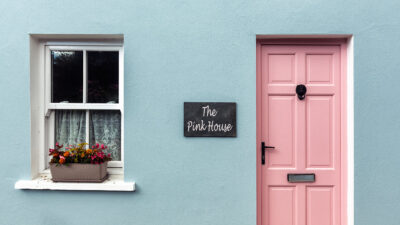 The Pink House - Irland Foto