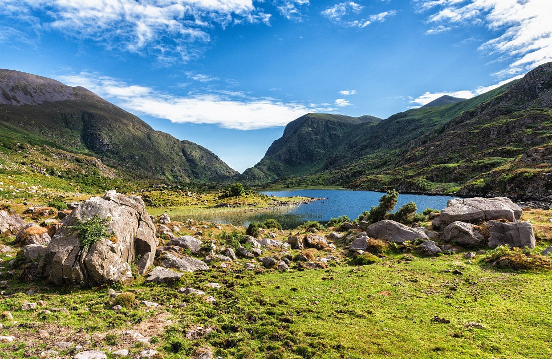 Gap of Dunloe in County Kerry, Ireland