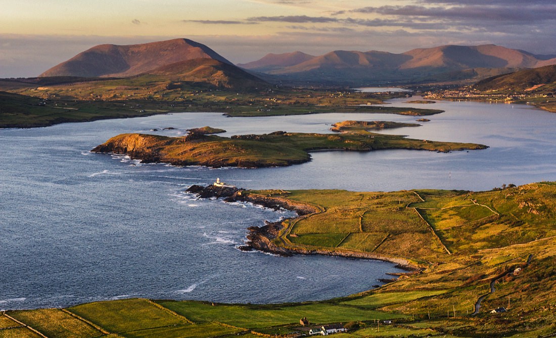 Geokaun Mountain auf Valentia Island, Co. Kerry, Irland