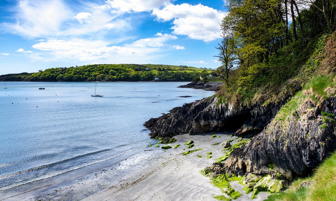 Glandore in Co. Cork, Irland