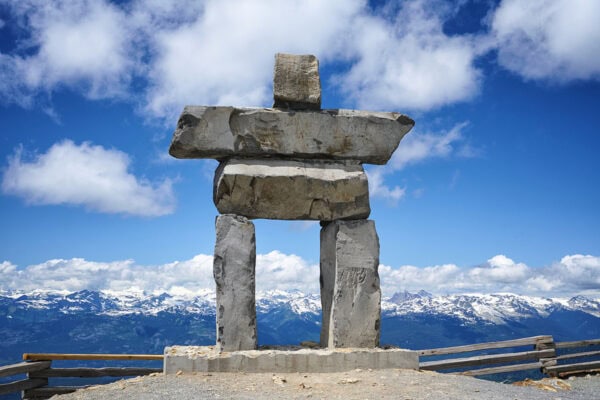 Inukshuk Statue
