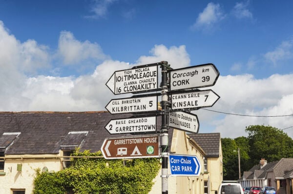 Irish road signs