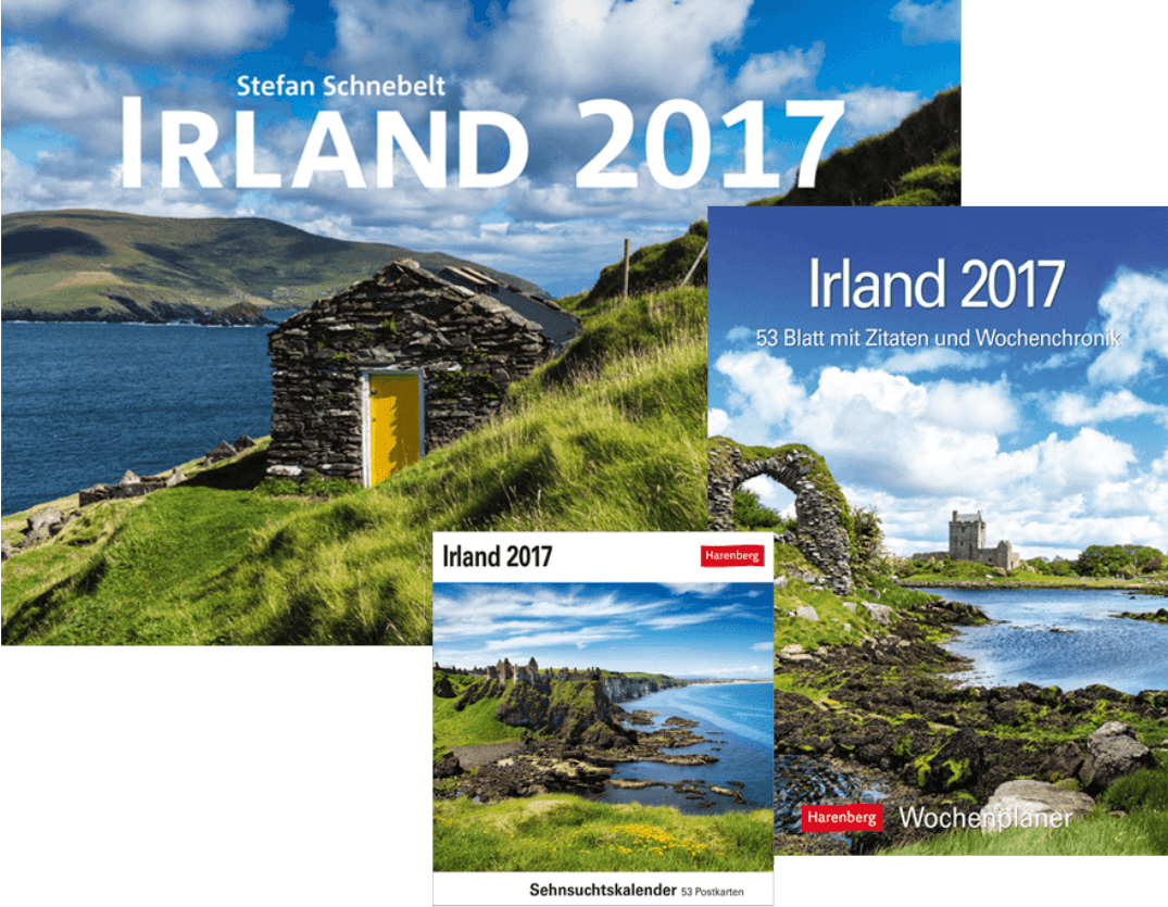 Ireland Calendar Set 2017