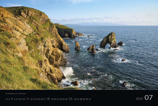 Ireland Calendar 2027 - 07