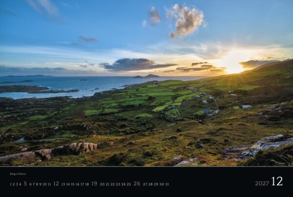 Ireland Calendar 2027 - 12