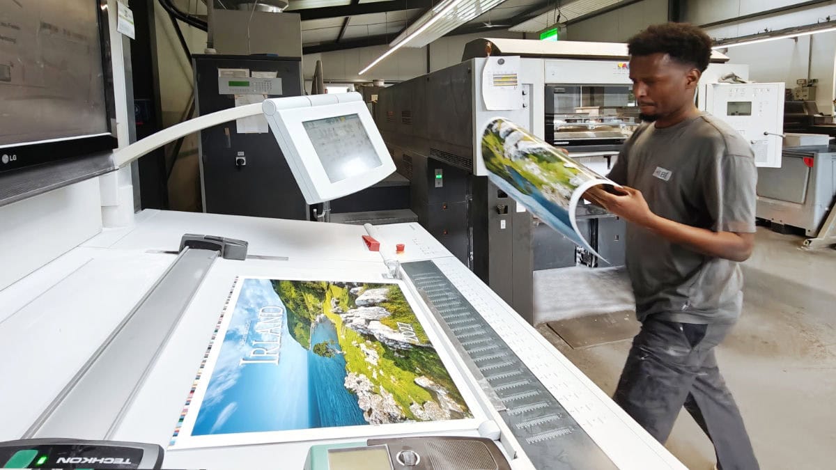 Printer Mo at work