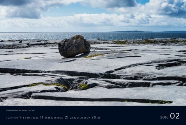 Ireland 2016 Calendar