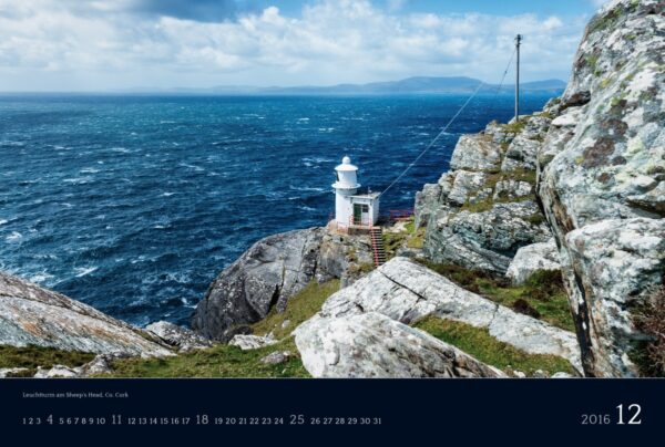 Ireland 2016 Calendar