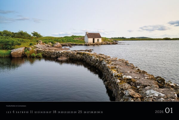 Ireland 2026 Calendar - January
