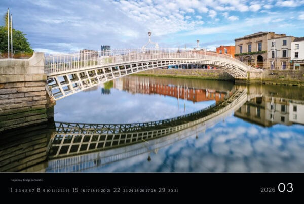 Ireland 2026 Calendar - March