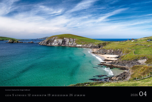 Ireland 2026 Calendar - April