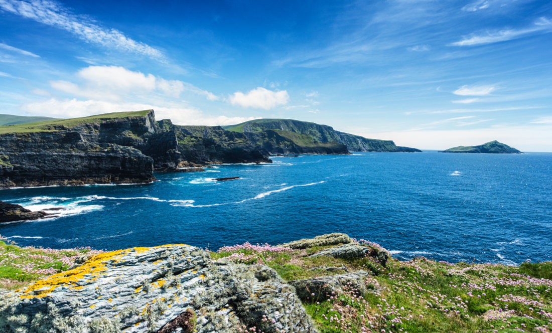 Kerry Cliffs bei Portmagee, Co. Kerry, Irland
